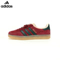 adidas Gazelle Indoor "Burgundy Green"-Classic sneakers，Adidas Women's Shoe Sale / Men's Shoe Sale