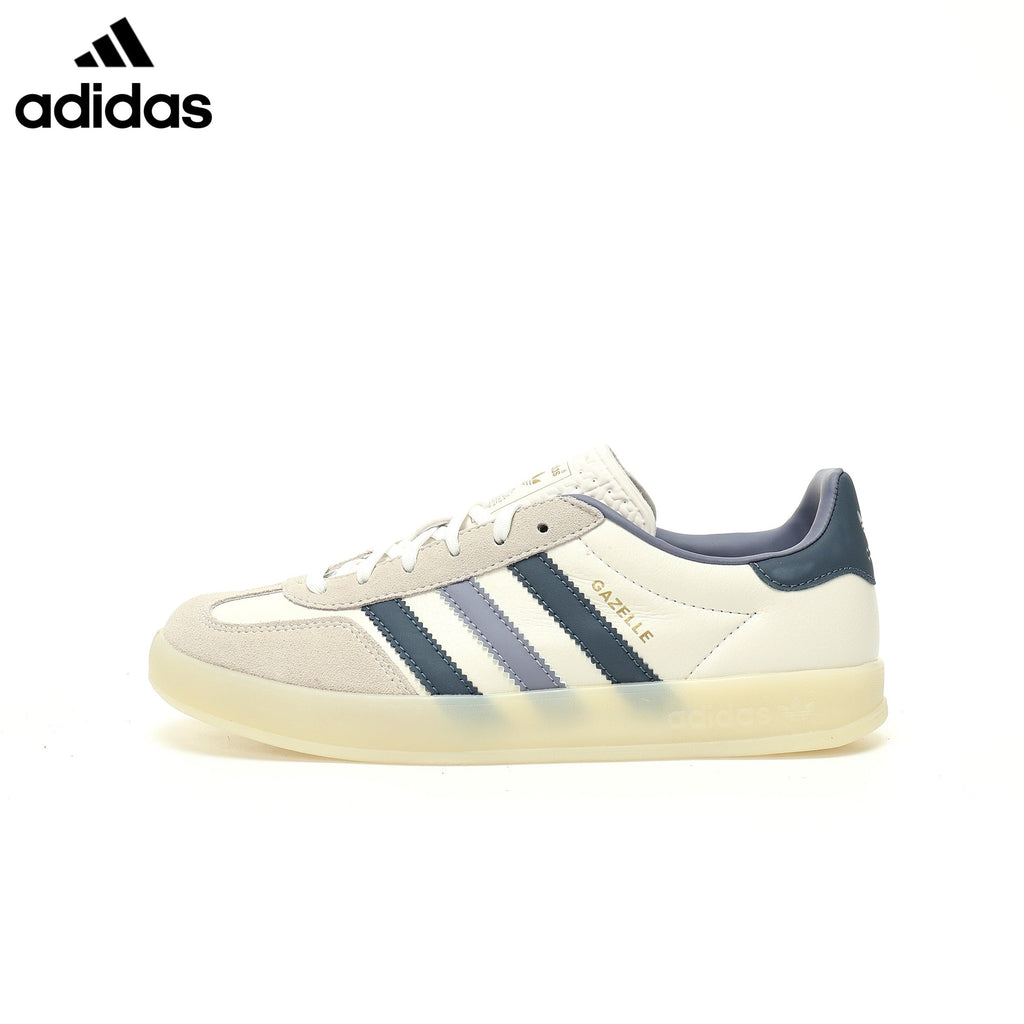 adidas Gazelle Indoor "Off White Blue Grey" Unisex Sneakers-Classic sneakers，Adidas Women's Shoe Sale / Men's Shoe Sale