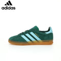 adidas Gazelle Indoor "Dark Green Light Blue"-Classic sneakers，Adidas Women's Shoe Sale / Men's Shoe Sale