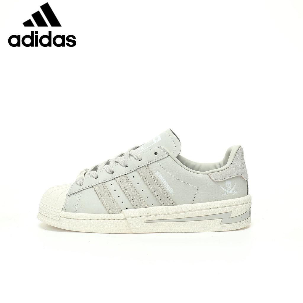 adidas Superstar Neighborhood "Light Gray"-Classic sneakers，Adidas Women's Shoe Sale / Men's Shoe Sale