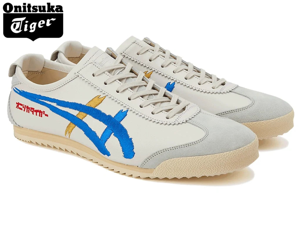 Onitsuka Tiger Mexico 66 Deluxe Nippon Made “Calligraphy” – White/Directoire Blue