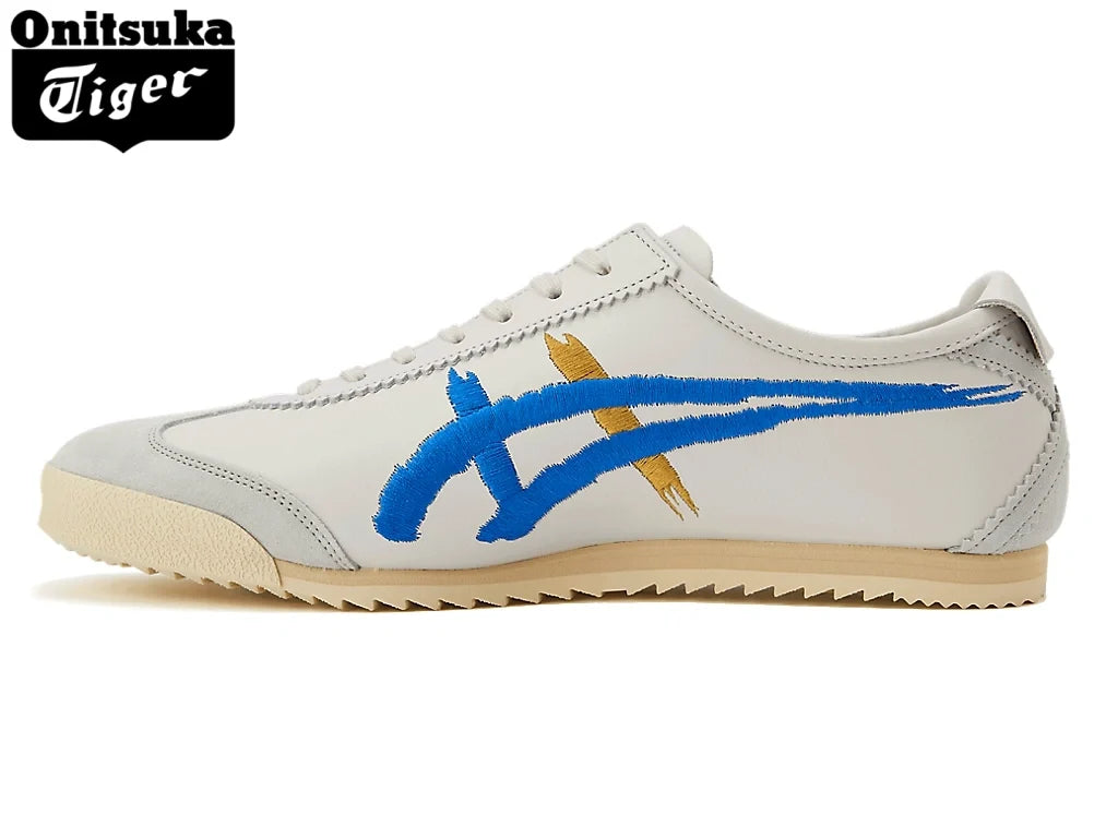 Onitsuka Tiger Mexico 66 Deluxe Nippon Made “Calligraphy” – White/Directoire Blue