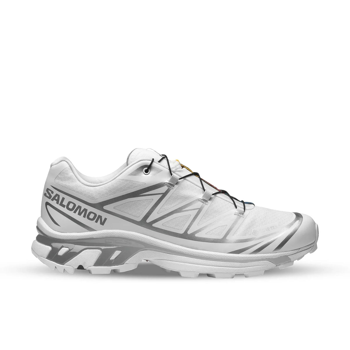 Salomon XT-6 GTX Trail Running Shoes "White Silver"- outdoor hiking shoes/Women's Shoe Sale / Men's Shoe Sale