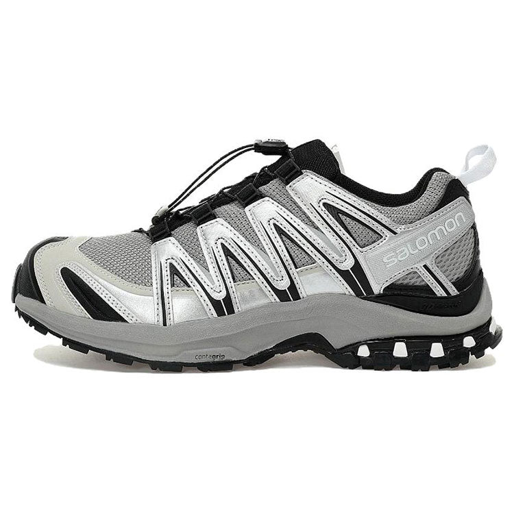 Salomon XA PRO 3D Trail Running Shoes "Grey Silver Black"- outdoor hiking shoes/Women's Shoe Sale / Men's Shoe Sale