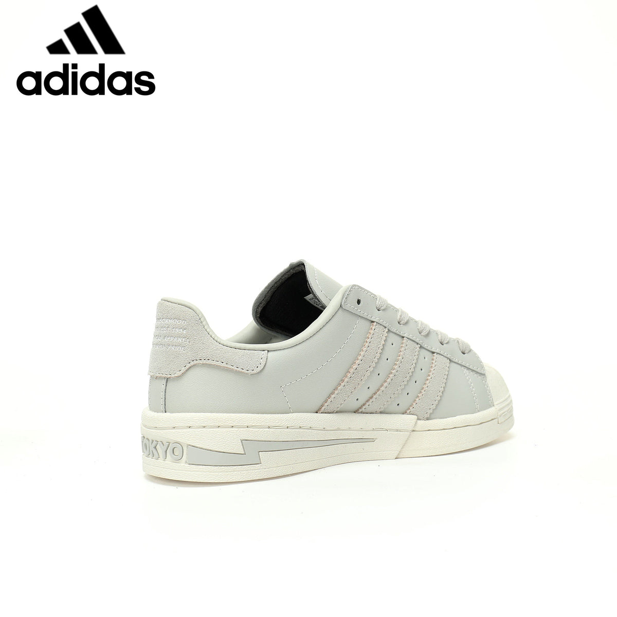 adidas Superstar Neighborhood "Light Gray"-Classic sneakers，Adidas Women's Shoe Sale / Men's Shoe Sale