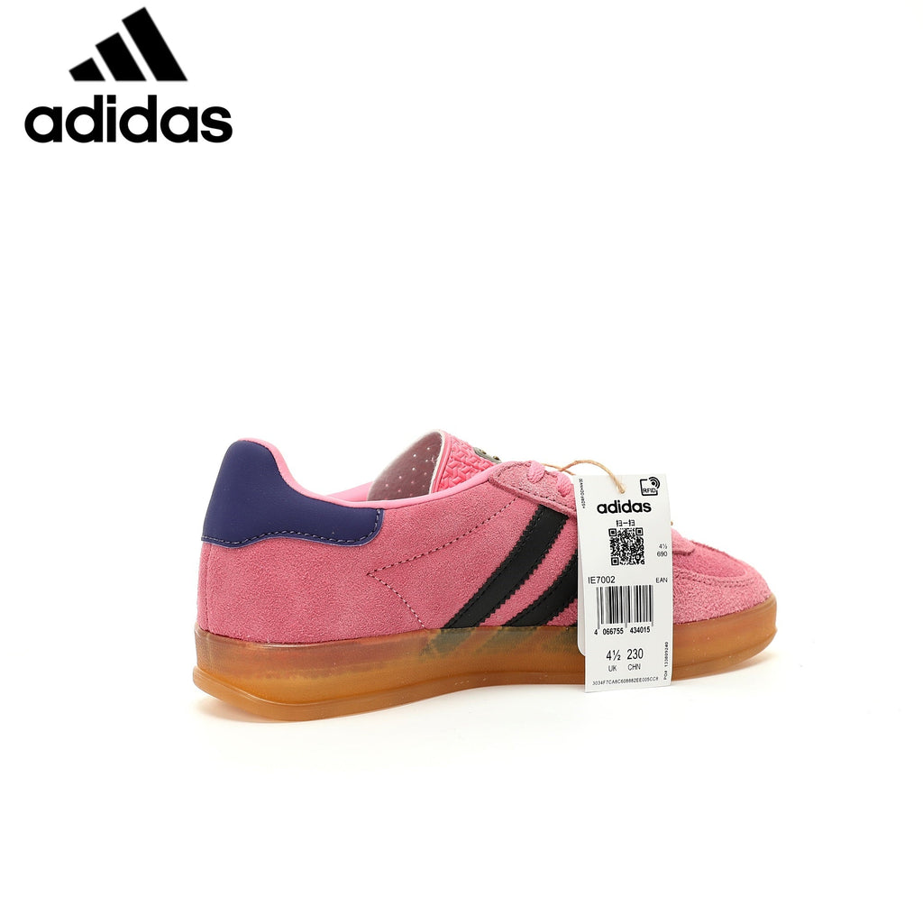 adidas Gazelle Indoor "Pink Black Purple"-Classic sneakers，Adidas Women's Shoe Sale / Men's Shoe Sale