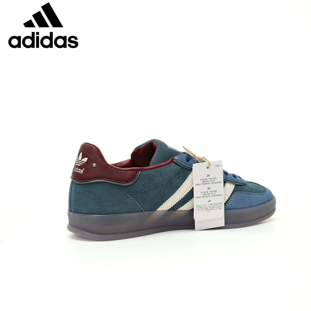 adidas Gazelle Indoor "Dark Teal Burgundy"-Classic sneakers，Adidas Women's Shoe Sale / Men's Shoe Sale