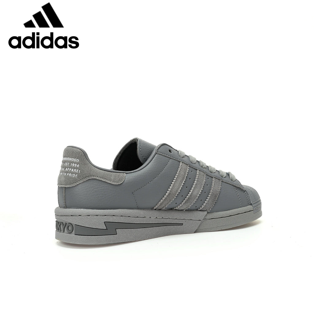 adidas Superstar x NEIGHBORHOOD "Gray"-Classic sneakers，Adidas Women's Shoe Sale / Men's Shoe Sale