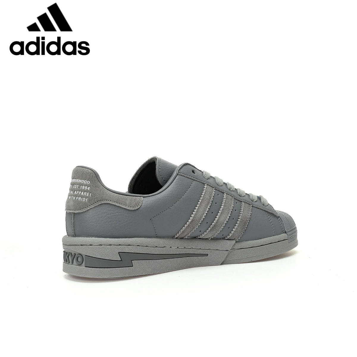 adidas Superstar x NEIGHBORHOOD "Gray"-Classic sneakers，Adidas Women's Shoe Sale / Men's Shoe Sale