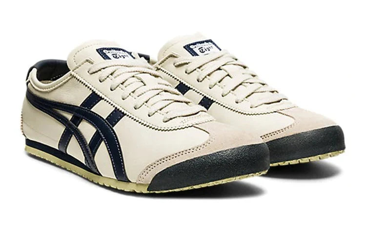 Onitsuka Tiger Mexico 66 "Cream Navy" Unisex Sneakers- Women's Shoe Sale / Men's Shoe Sale