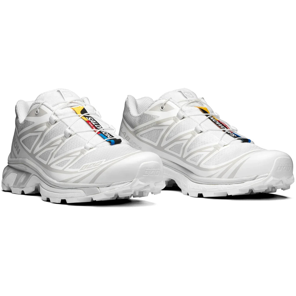 Salomon XT-6 S-LAB Men Women Outdoor Trail Hiking Shoes "White Silver"