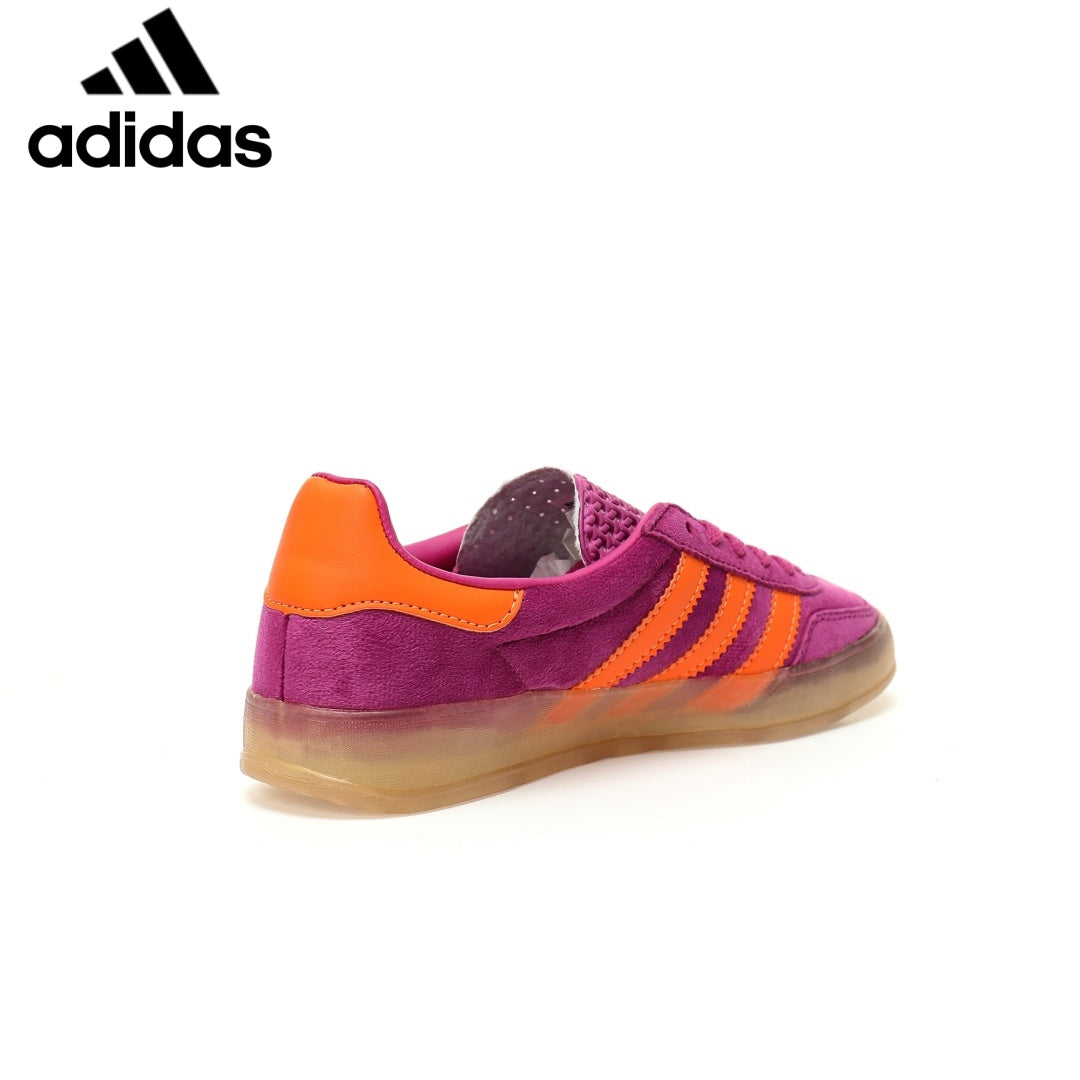 adidas Gazelle Indoor "Purple Orange"-Classic sneakers，Adidas Women's Shoe Sale / Men's Shoe Sale