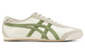 Onitsuka Tiger Mexico 66 "Cream Green" Leather Sneakers- Women's Shoe Sale / Men's Shoe Sale