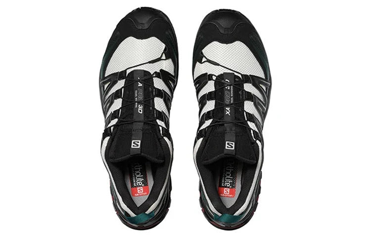 Salomon XA PRO 3D "White Black Green"- outdoor hiking shoes/Women's Shoe Sale / Men's Shoe Sale