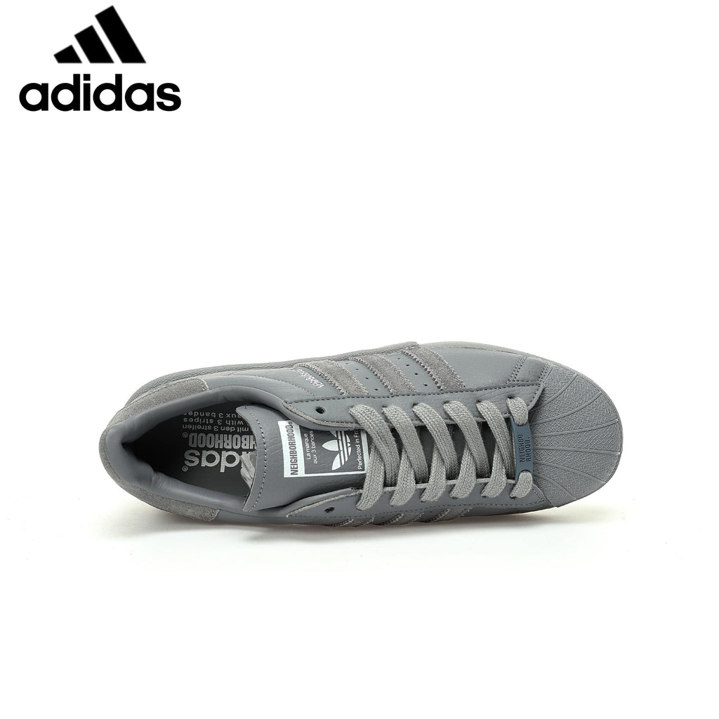 adidas Superstar x NEIGHBORHOOD "Gray"-Classic sneakers，Adidas Women's Shoe Sale / Men's Shoe Sale
