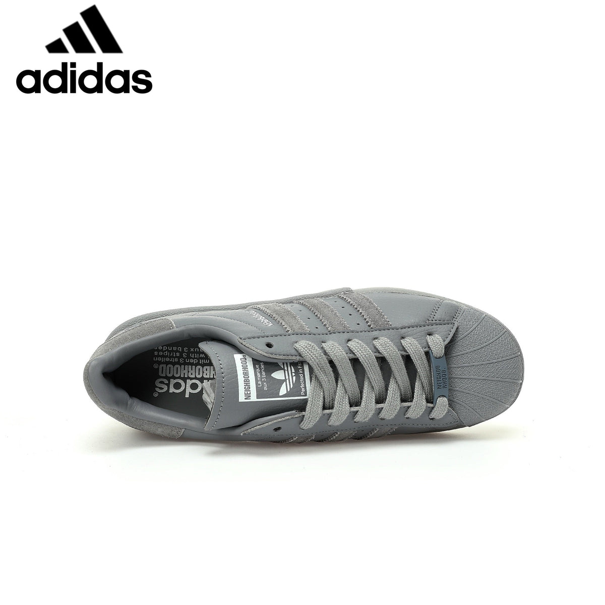 adidas Superstar x NEIGHBORHOOD "Gray"-Classic sneakers，Adidas Women's Shoe Sale / Men's Shoe Sale