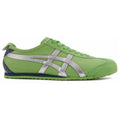 Onitsuka Tiger Mexico 66 "Green Silver" Unisex Leather Sneakers- Women's Shoe Sale / Men's Shoe Sale