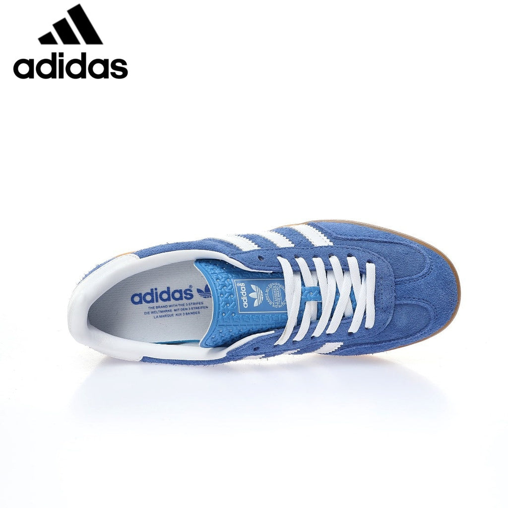 adidas Gazelle Indoor "Blue White"-Classic sneakers，Adidas Women's Shoe Sale / Men's Shoe Sale