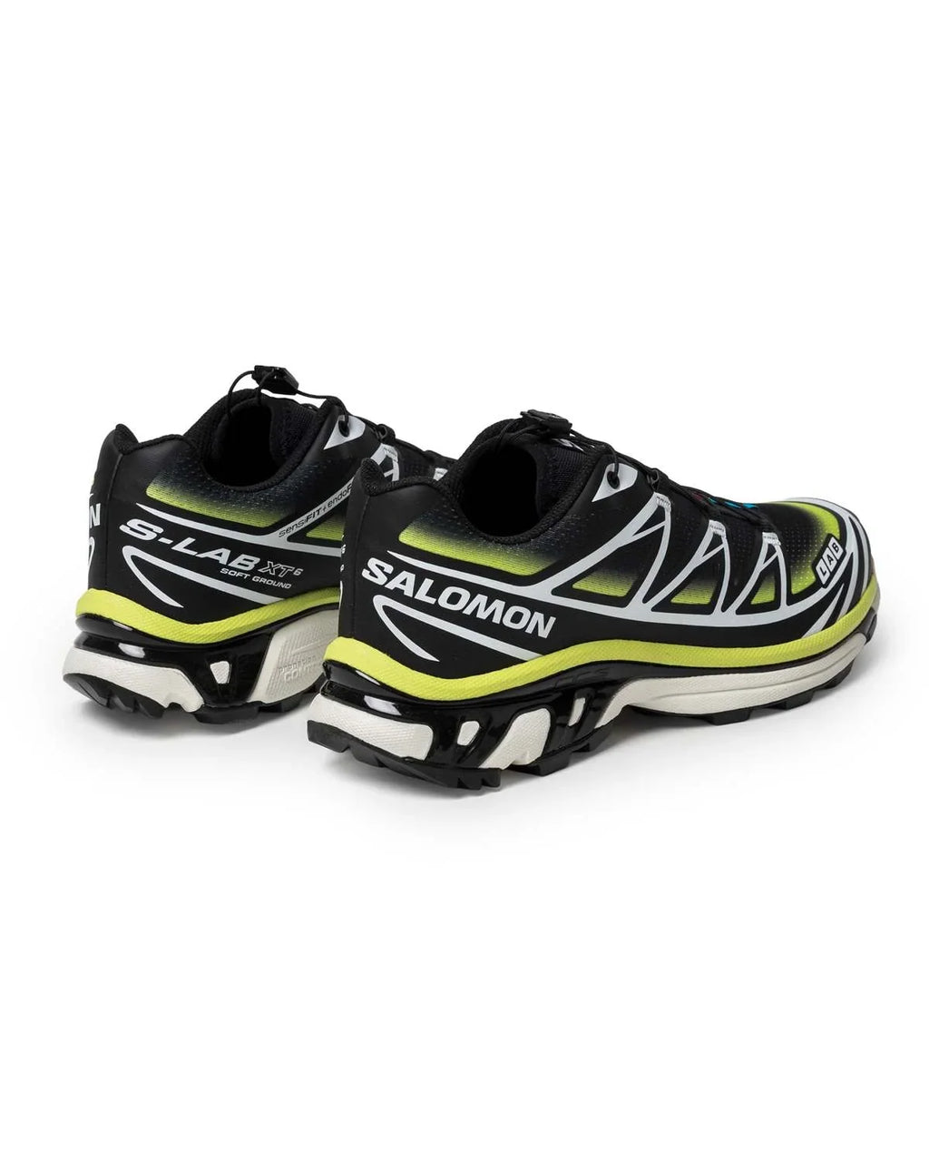 Salomon S-LAB XT-6 Men Women Outdoor Trail Running Shoes "Black Bright Yellow Gradient"