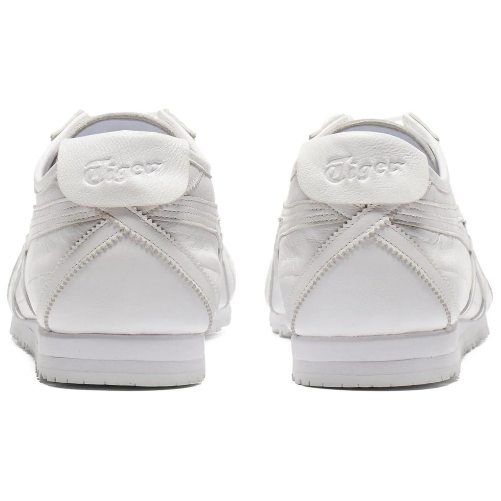 Onitsuka Tiger Mexico 66 "All White" Unisex Leather Sneakers- Women's Shoe Sale / Men's Shoe Sale