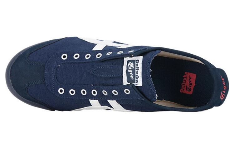 Onitsuka Tiger Mexico 66 Slip-On "Navy White" Unisex Sneakers- Women's Shoe Sale / Men's Shoe Sale