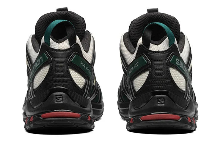 Salomon XA PRO 3D "White Black Green"- outdoor hiking shoes/Women's Shoe Sale / Men's Shoe Sale