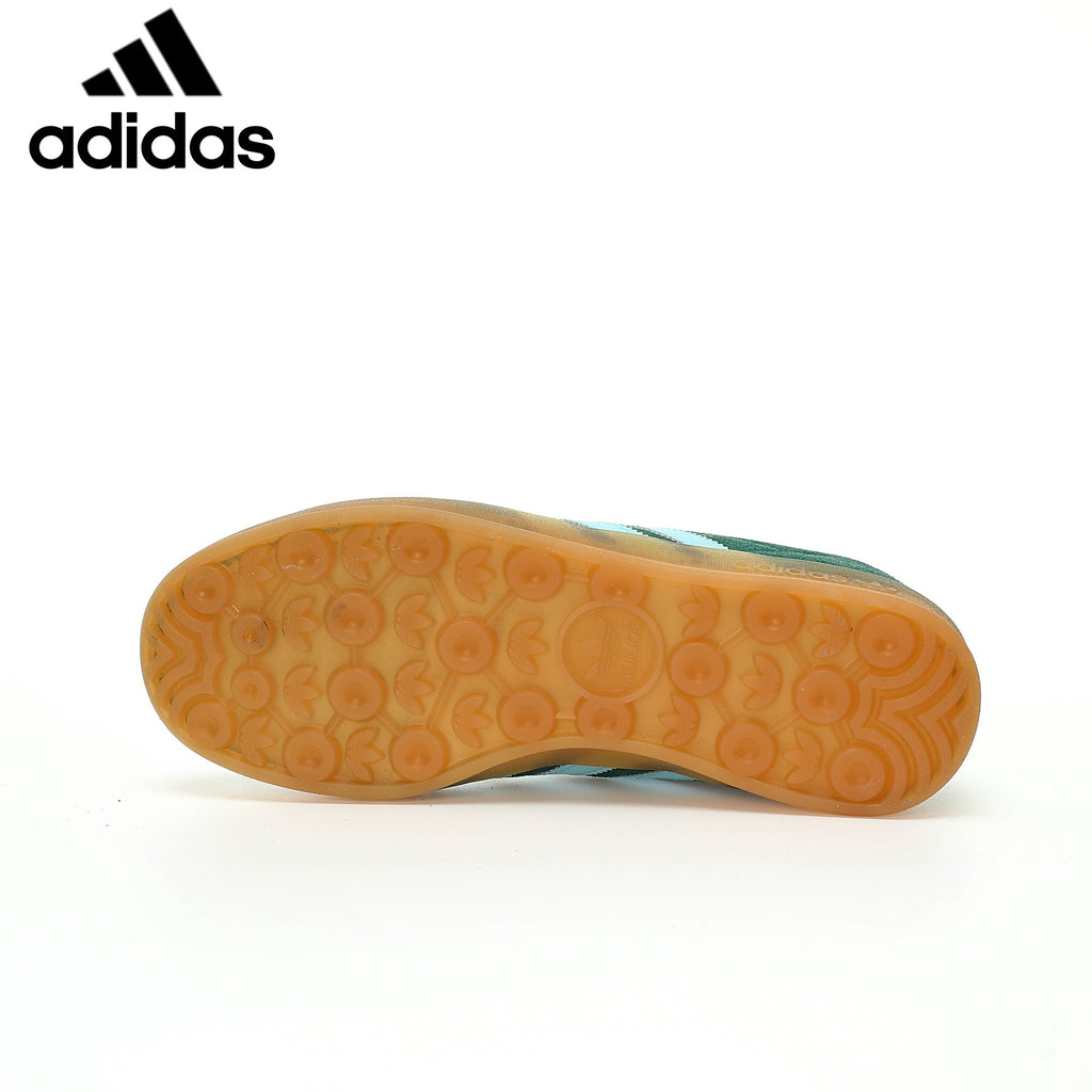 adidas Gazelle Indoor "Dark Green Light Blue"-Classic sneakers，Adidas Women's Shoe Sale / Men's Shoe Sale