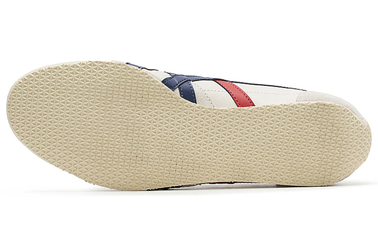 Onitsuka Tiger Mexico 66 "Cream Navy Red" Casual Sneakers- Women's Shoe Sale / Men's Shoe Sale