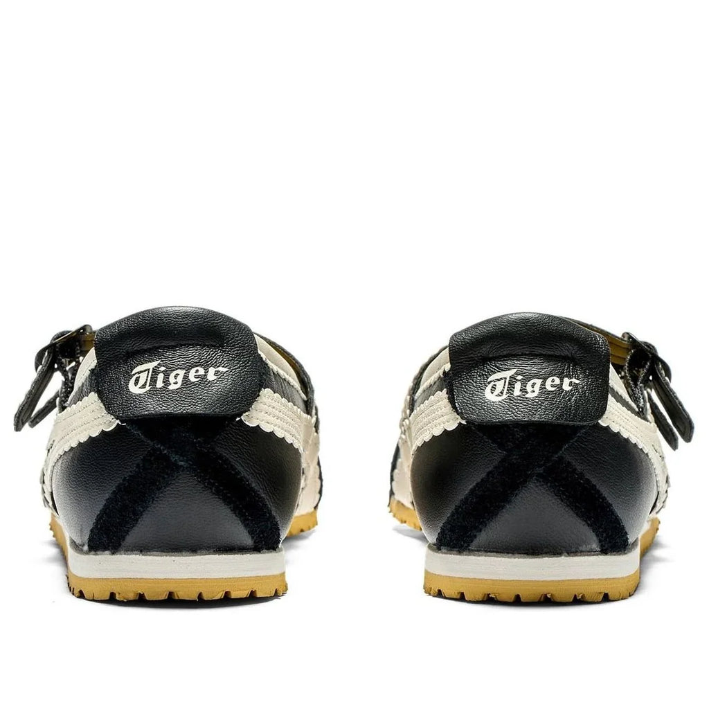 Onitsuka Tiger Mexico 66 "Black White" Mary Jane Women Leather Shoes- Women's Shoe Sale / Men's Shoe Sale