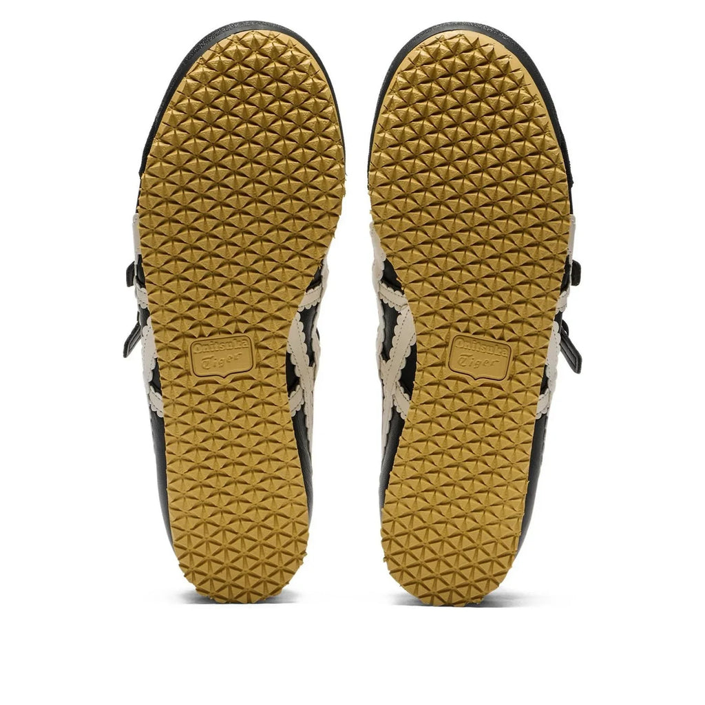 Onitsuka Tiger Mexico 66 "Black White" Mary Jane Women Leather Shoes- Women's Shoe Sale / Men's Shoe Sale