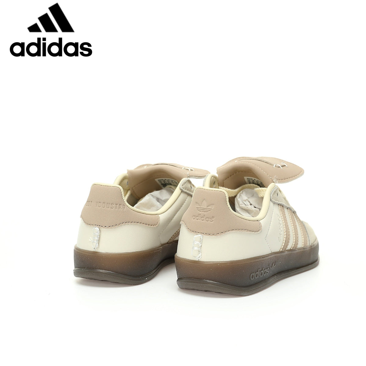 adidas Gazelle Indoor "Off White Beige"-Classic sneakers，Adidas Women's Shoe Sale / Men's Shoe Sale