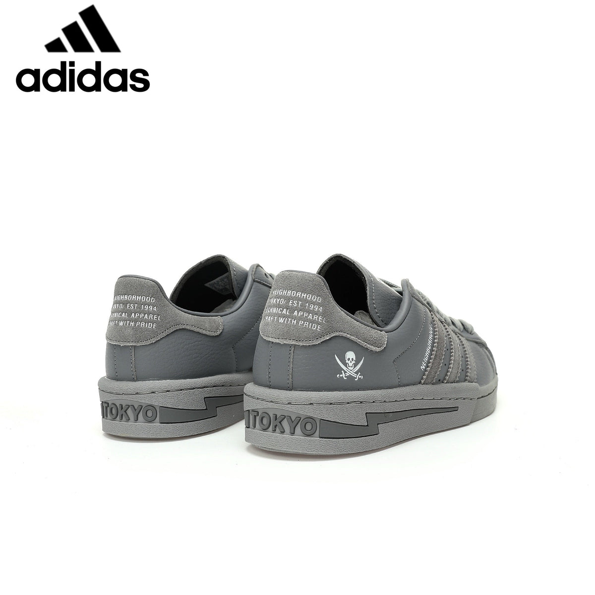 adidas Superstar x NEIGHBORHOOD "Gray"-Classic sneakers，Adidas Women's Shoe Sale / Men's Shoe Sale