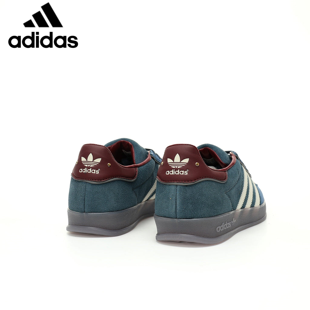 adidas Gazelle Indoor "Dark Teal Burgundy"-Classic sneakers，Adidas Women's Shoe Sale / Men's Shoe Sale