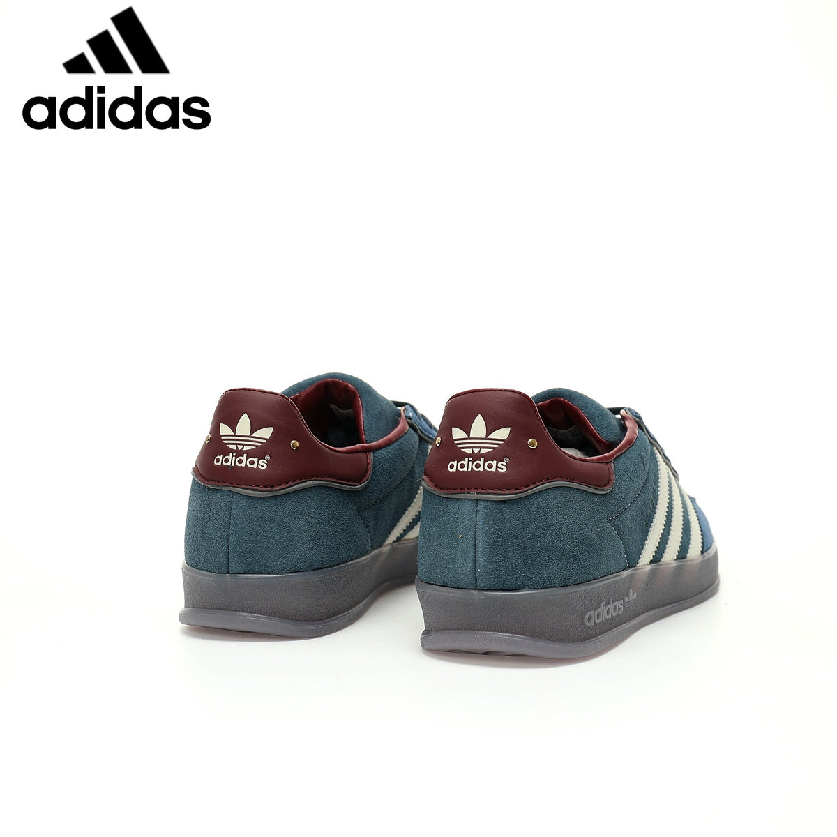 adidas Gazelle Indoor "Dark Teal Burgundy"-Classic sneakers，Adidas Women's Shoe Sale / Men's Shoe Sale