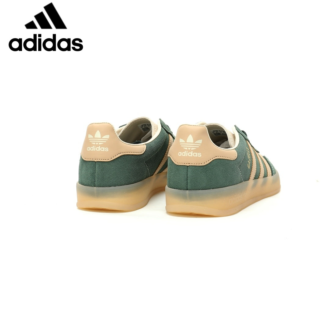 adidas Gazelle Indoor "Green Beige"-Classic sneakers，Adidas Women's Shoe Sale / Men's Shoe Sale