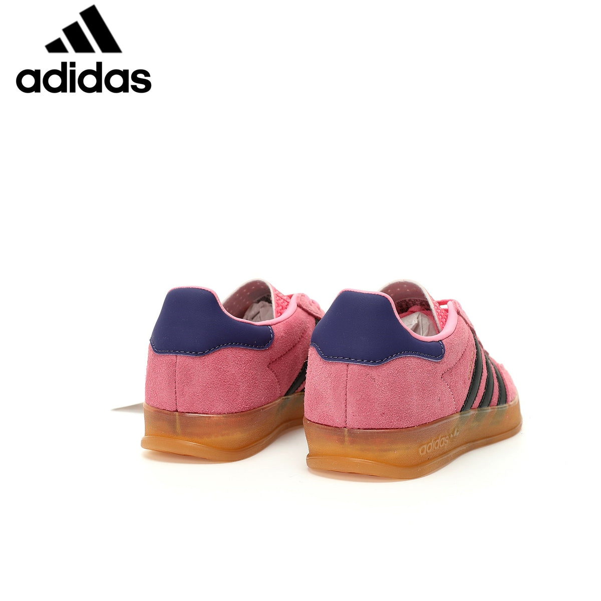 adidas Gazelle Indoor "Pink Black Purple"-Classic sneakers，Adidas Women's Shoe Sale / Men's Shoe Sale