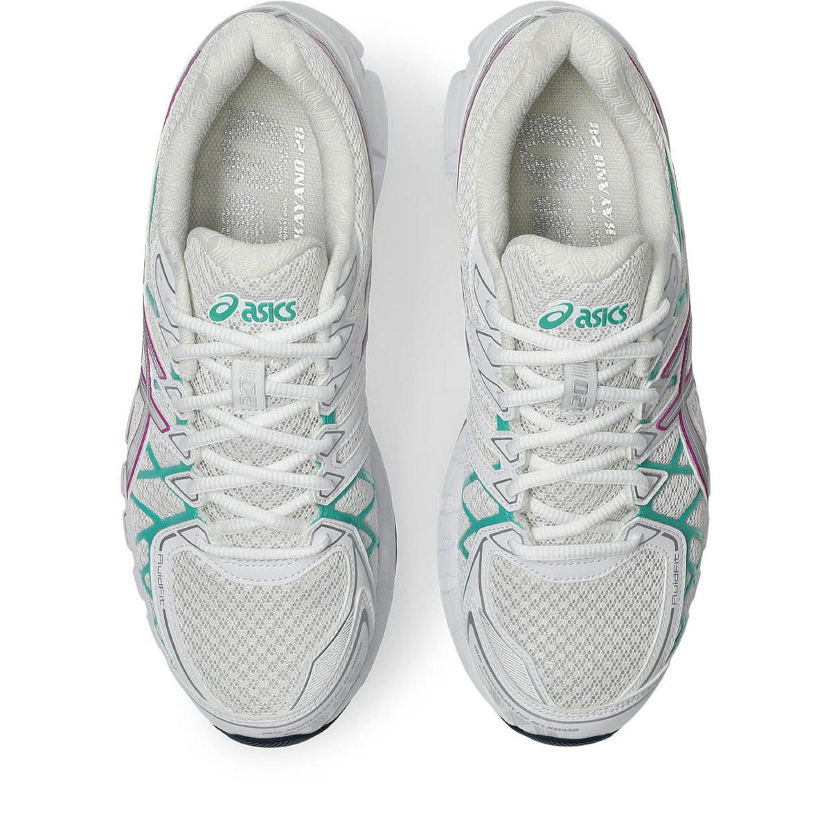 Asics  shoes  neutral running shoes mens  sneakers Gel-Fujitrabuco White / Silver / Teal / Magenta