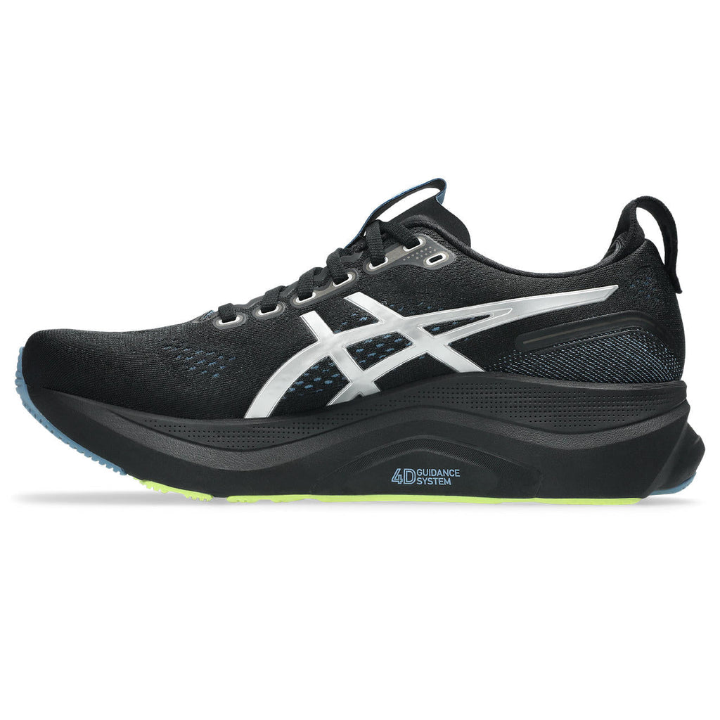 Asics  shoes  neutral running shoes mens  sneakers Gel-Kayano 32 Black / Metallic Silver / Neon Green