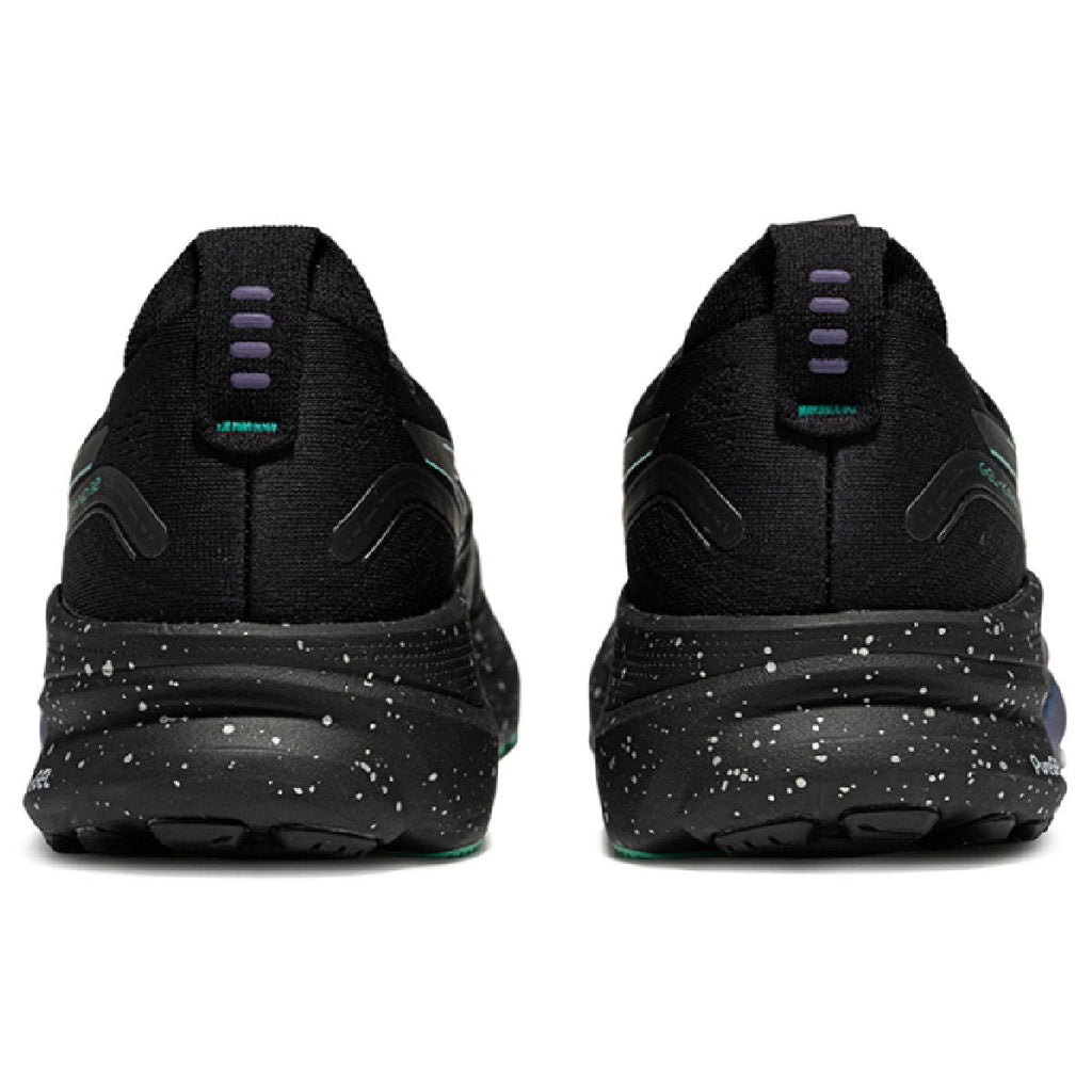 Asics  shoes  neutral running shoes mens  sneakers Gel-Kayano 32 Black / Iridescent Blue / Teal