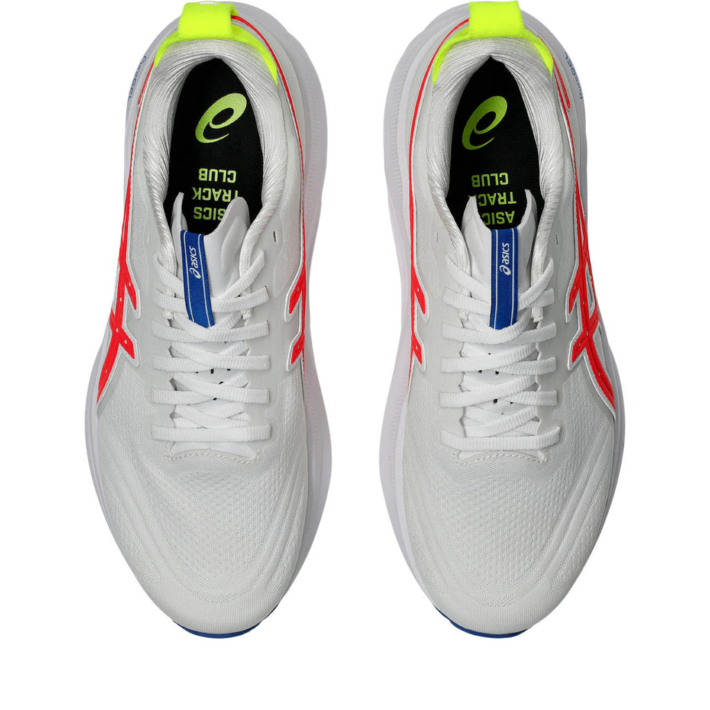 Asics  shoes  neutral running shoes mens  sneakers Gel-Kayano 32 White / Red / Lime Green