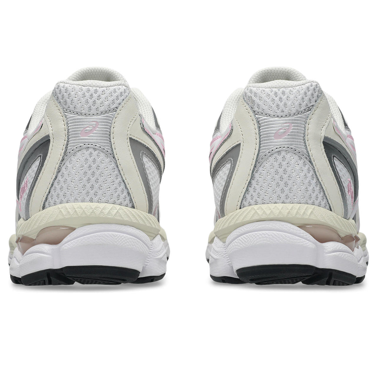 Asics womens shoes  neutral running shoes mens  sneakers Gel-NYC – Cream/Silver/Pink Sneaker