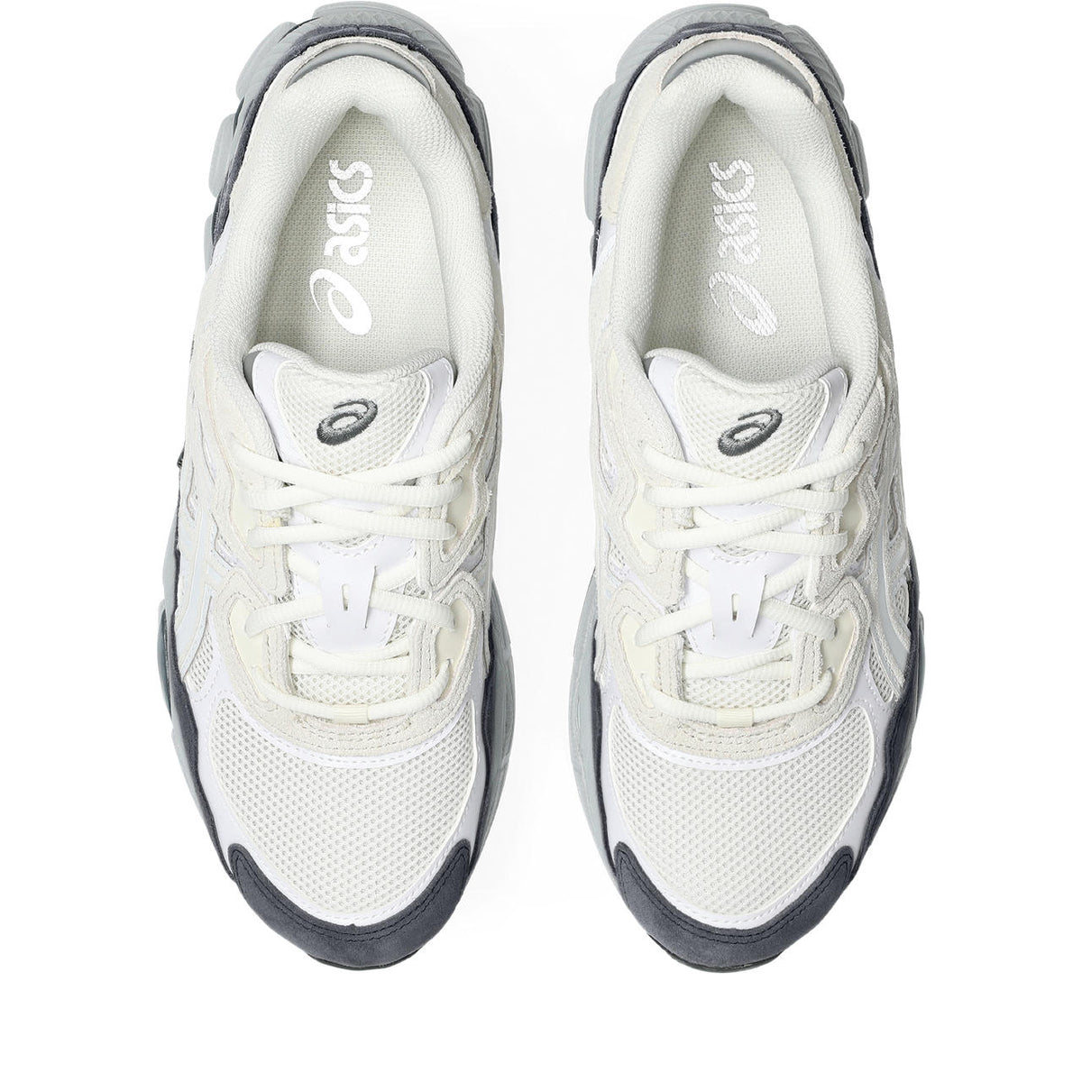 Asics womens shoes  neutral running shoes mens  sneakers Gel-NYC – White/Cream/Dark Grey Sneaker
