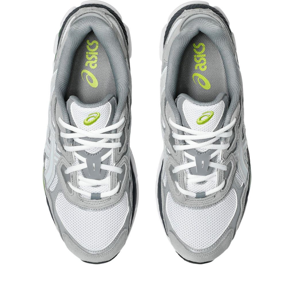 Asics womens shoes  neutral running shoes mens  sneakers Gel-Nimbus 24 – White/Light Grey/Navy Sneaker