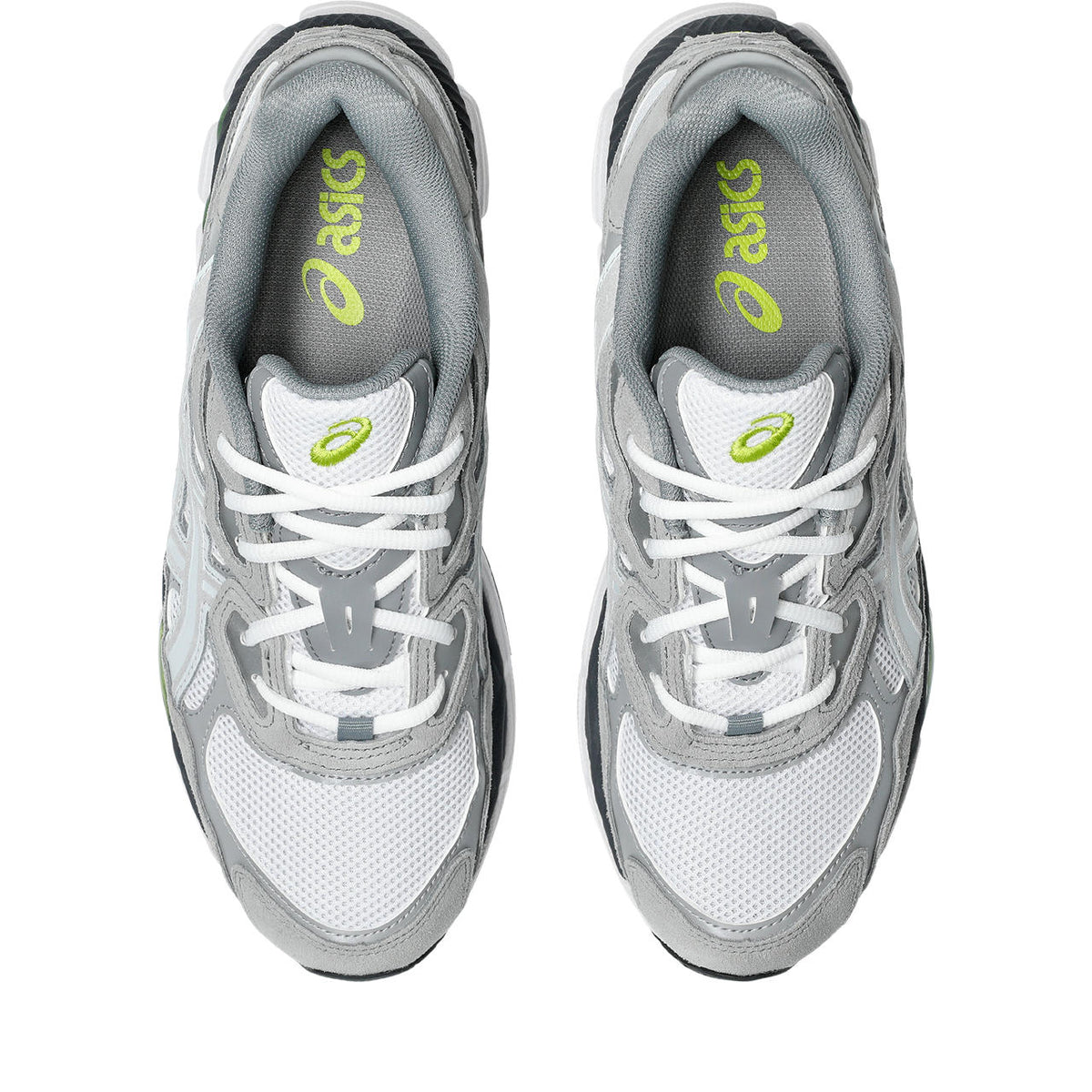 Asics womens shoes  neutral running shoes mens  sneakers Gel-Nimbus 24 – White/Light Grey/Navy Sneaker