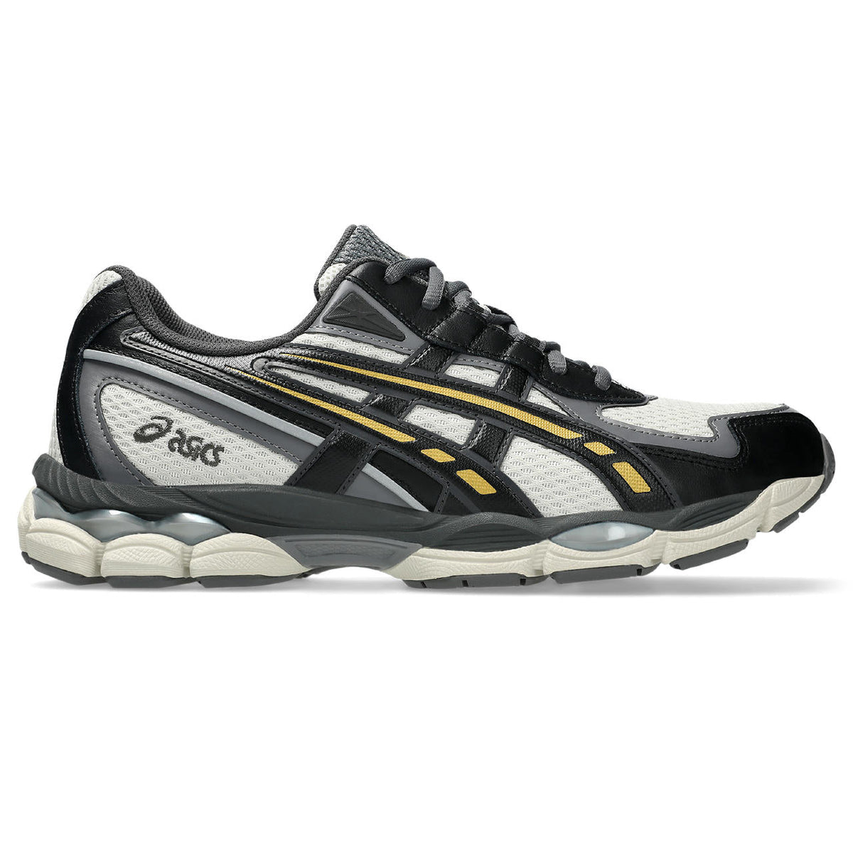 Asics womens shoes  neutral running shoes mens  sneakers Gel-Kayano 14 – Black/Cream/Gold Sneaker