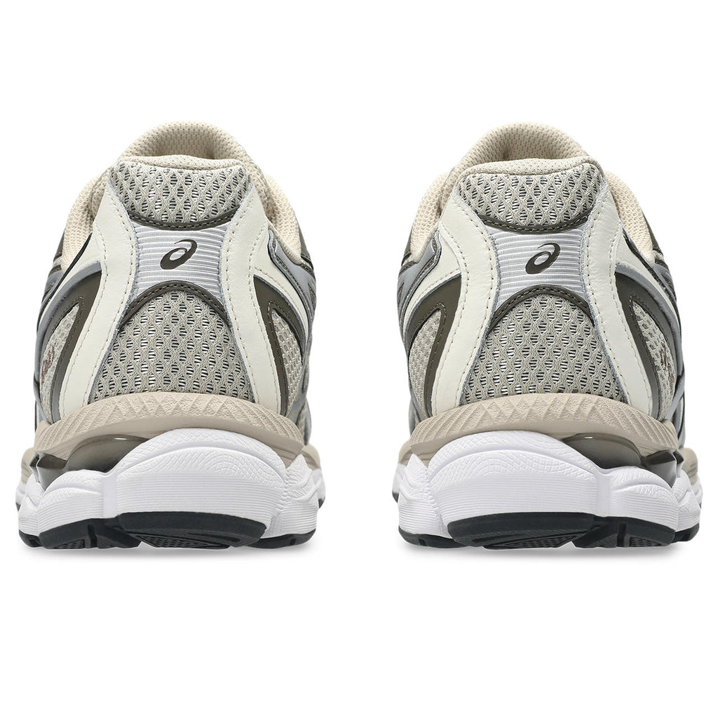 Asics womens shoes  neutral running shoes mens  sneakers Gel-Kayano 14 – Cream/Silver/Olive Sneaker