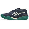 Asics womens shoes  neutral running shoes mens  sneakers Gel-Resolution – Navy/Off-White/Green Tennis Sneaker