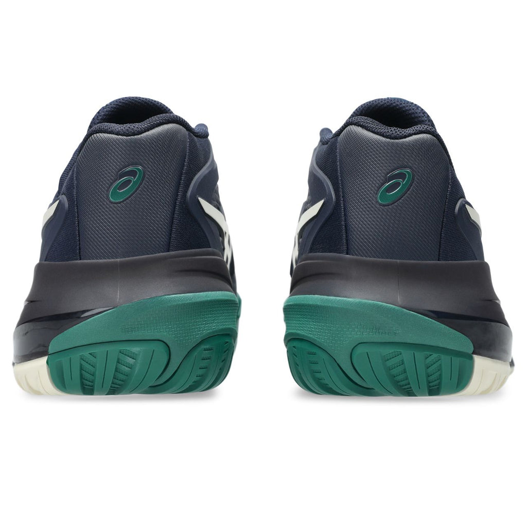 Asics womens shoes  neutral running shoes mens  sneakers Gel-Resolution – Navy/Off-White/Green Tennis Sneaker