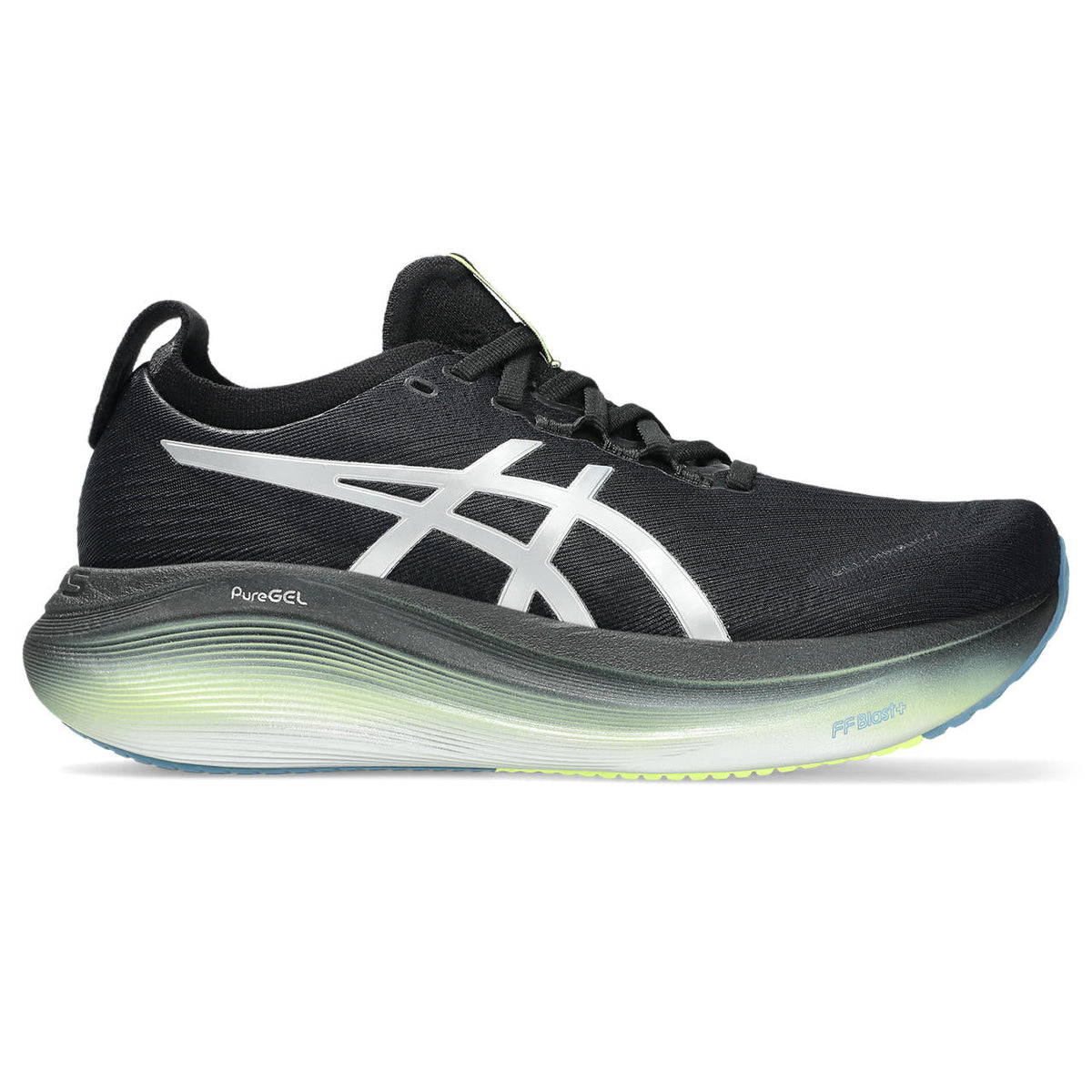 Asics womens shoes  neutral running shoes mens  sneakers  Gel-Nimbus 27 Black / Silver
