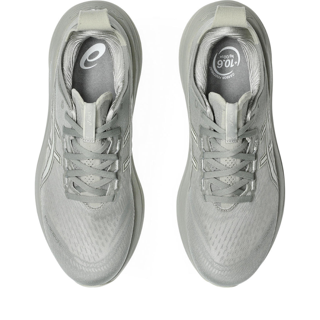 Asics womens shoes  neutral running shoes mens  sneakers Gel-Nimbus 27 Light Gray